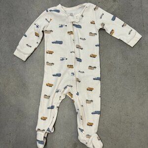 Just One You Carter’s Waffle Sleeper | Size 9M | Very Loved, Good Condition